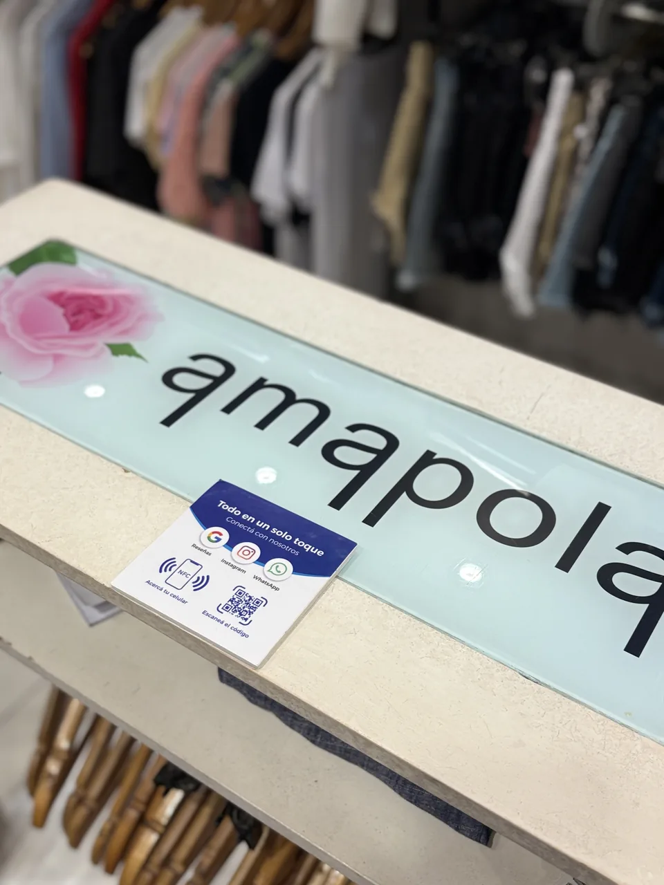 Orikuo Conecta en el mostrador de Amapola