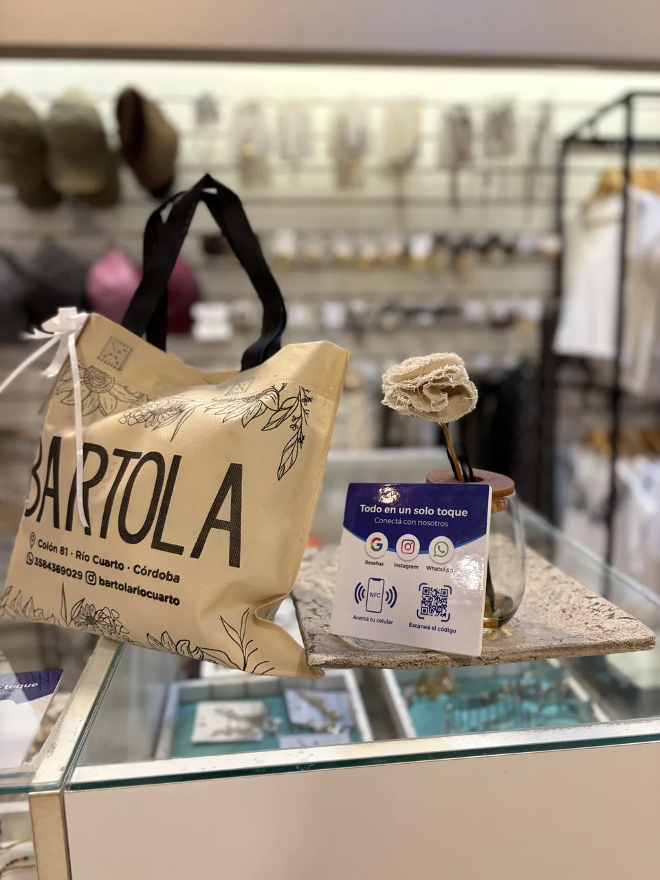 Orikuo Conecta en el mostrador de Bartola