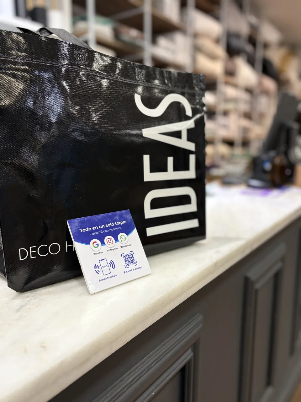 Orikuo Conecta en el mostrador de Ideas Deco Home